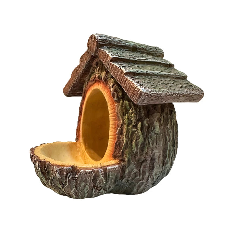 Outdoor Tree Stumps, Bird Nests, Bird Feeders, Resin Crafts, Garden And Courtyard Sculptures Decorations