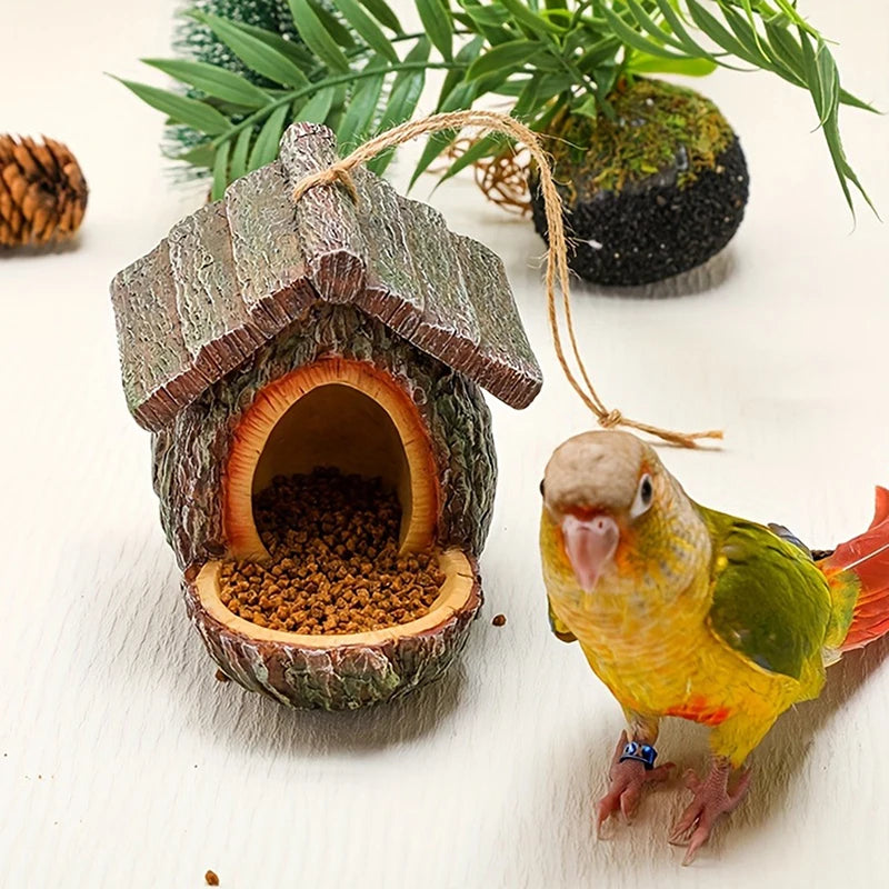 Outdoor Tree Stumps, Bird Nests, Bird Feeders, Resin Crafts, Garden And Courtyard Sculptures Decorations
